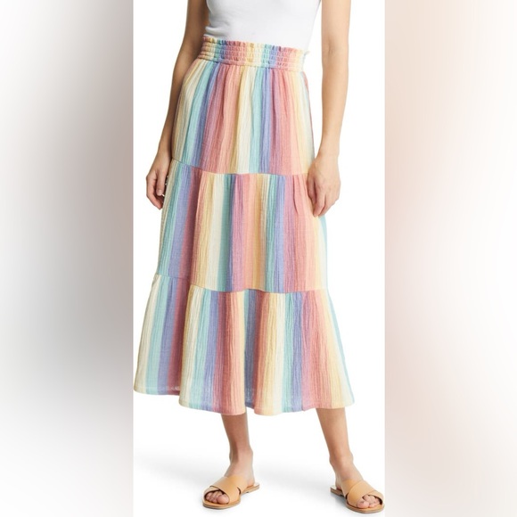 Marine Layer Corinne Maxi Skirt • Size Large - Picture 2 of 11